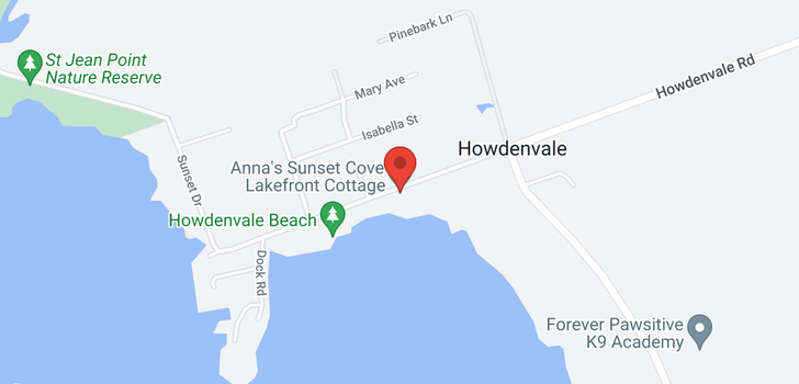 map of 809 HOWDENVALE Road